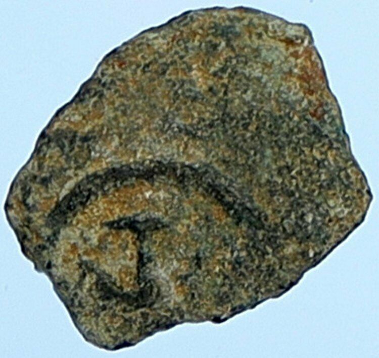 ALEXANDER JANNAEUS Biblical Jerusalem Jewish Widow's Mite Coin HEND 1153 i108697