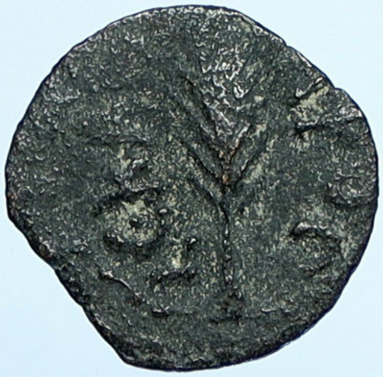 NERO Biblical JERUSALEM Roman Coin PORCIUS FESTUS St Paul Hendin 1351 i108734