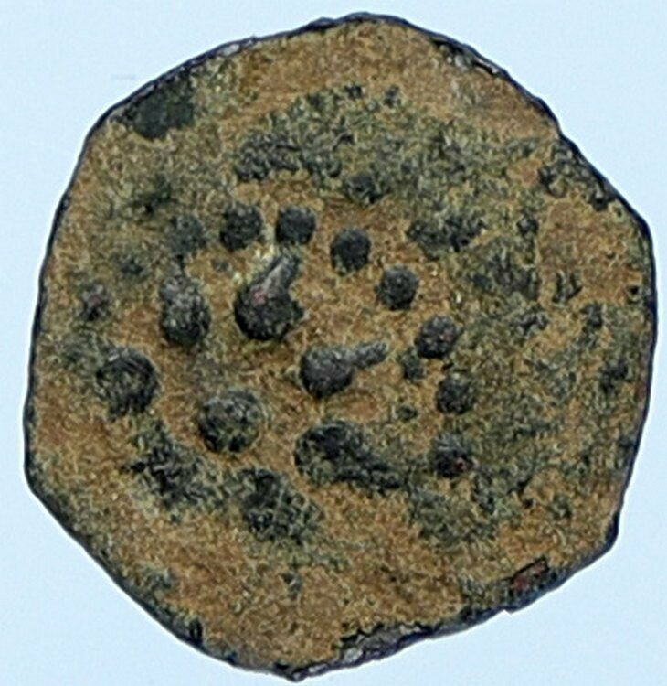 ALEXANDER JANNAEUS Biblical Jerusalem Jewish Widow's Mite Coin HEND 1152 i108751