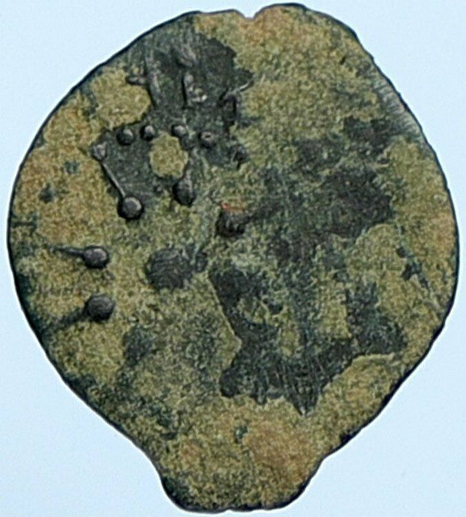 ALEXANDER JANNAEUS Biblical Jerusalem Jewish Widow's Mite Coin HEND 1152 i108754