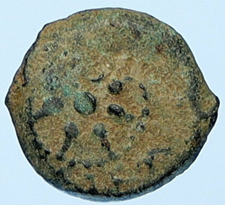 ALEXANDER JANNAEUS Biblical Jerusalem Jewish Widow's Mite Coin HEND 1152 i108746