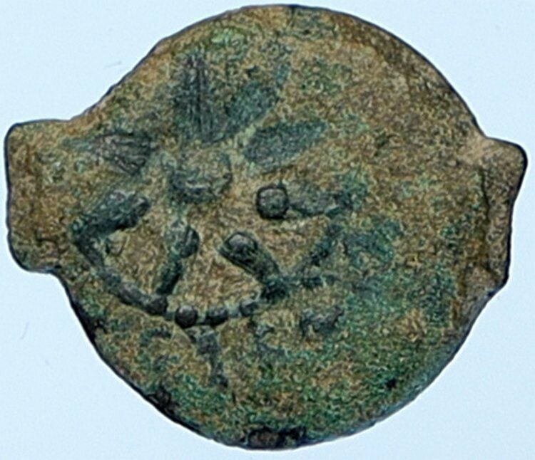 ALEXANDER JANNAEUS Biblical Jerusalem Jewish Widow's Mite Coin HEND 1152 i108758