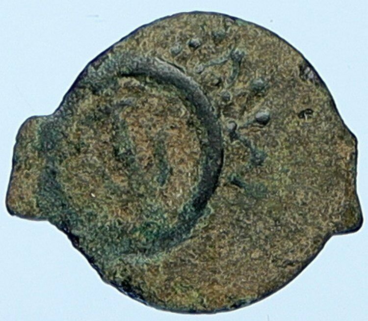 ALEXANDER JANNAEUS Biblical Jerusalem Jewish Widow's Mite Coin HEND 1152 i108758