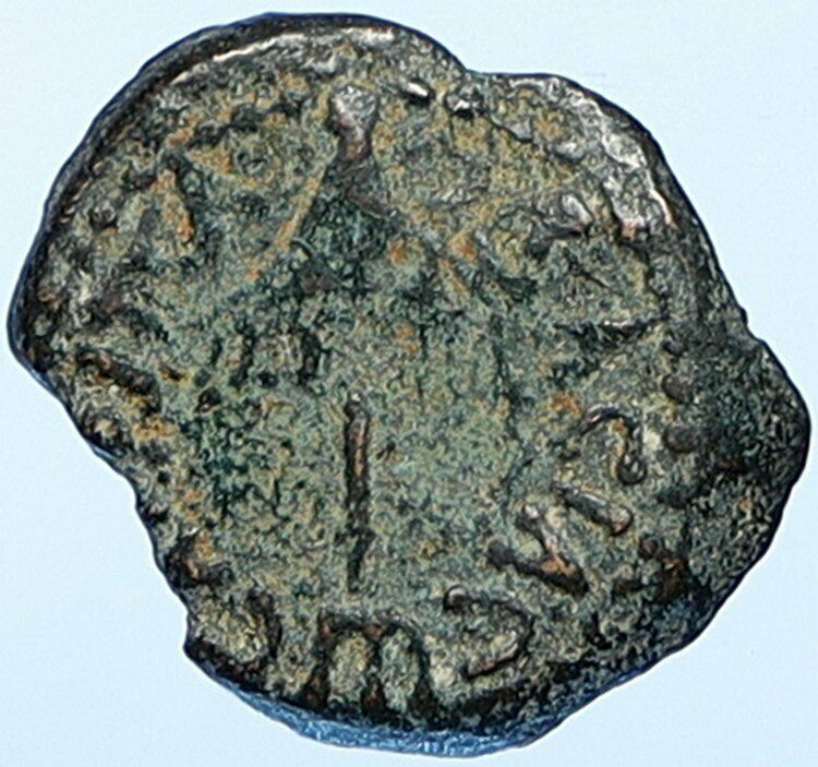 Herod AGRIPPA I JERUSALEM Biblical Claudius Time Greek Coin Hendin 1244 i108783