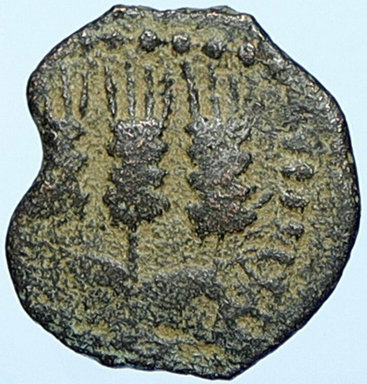 Herod AGRIPPA I JERUSALEM Biblical Claudius Time Greek Coin Hendin 1244 i108789