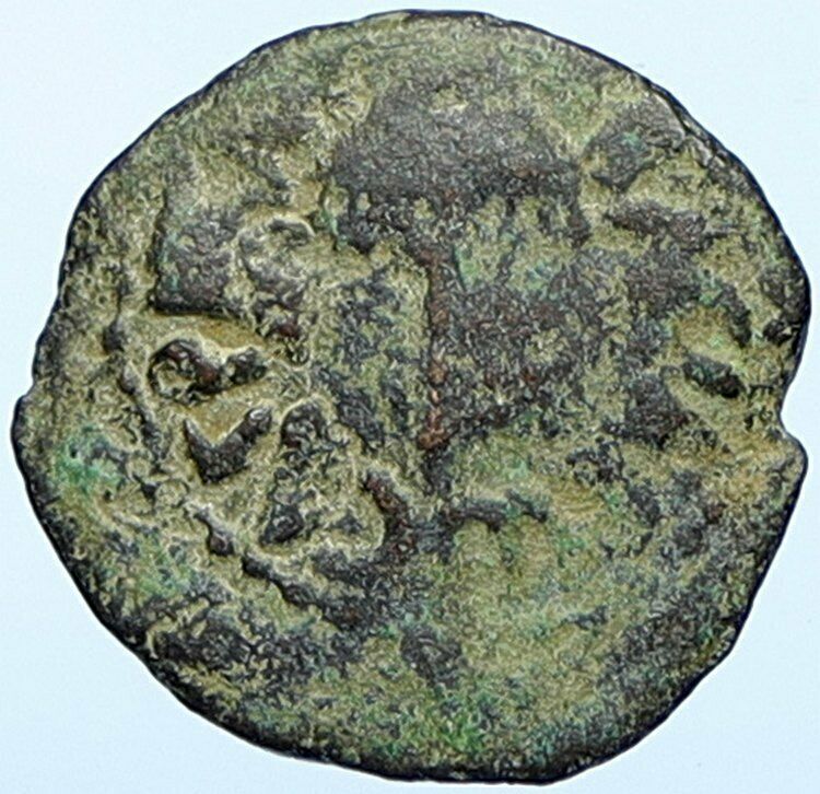 Herod AGRIPPA I JERUSALEM Biblical Claudius Time Greek Coin Hendin 1244 i108786