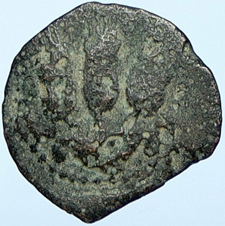 Herod AGRIPPA I JERUSALEM Biblical Claudius Time Greek Coin Hendin 1244 i108820