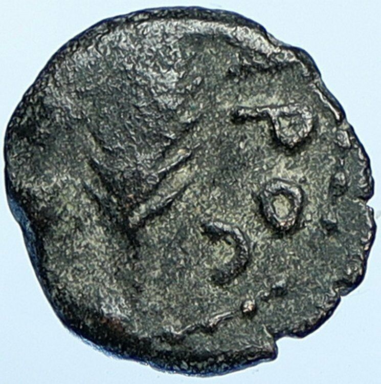 NERO Biblical JERUSALEM Roman Coin PORCIUS FESTUS St Paul Hendin 1351 i108828