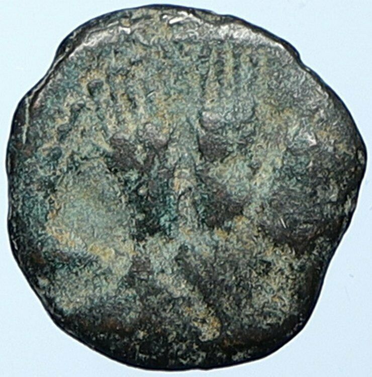 Herod AGRIPPA I JERUSALEM Biblical Claudius Time Greek Coin Hendin 1244 i108856