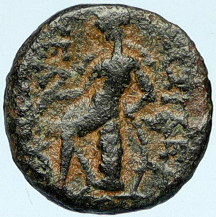 SELEUKOS III Keraunos 225BC Seleukid Ancient Greek Coin ARTEMIS APOLLO i101920