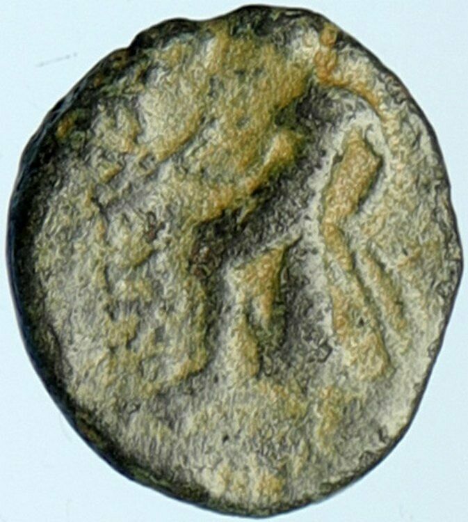 SELEUKOS III Keraunos 225BC Seleukid Ancient Greek Coin ARTEMIS APOLLO i101931