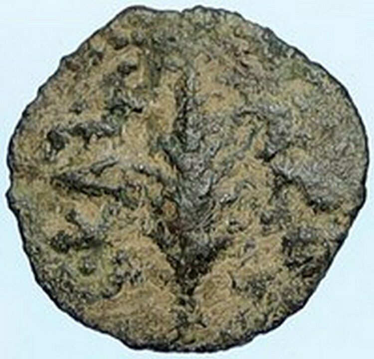 NERO Biblical JERUSALEM Roman Coin PORCIUS FESTUS St Paul Hendin 1351 i109042