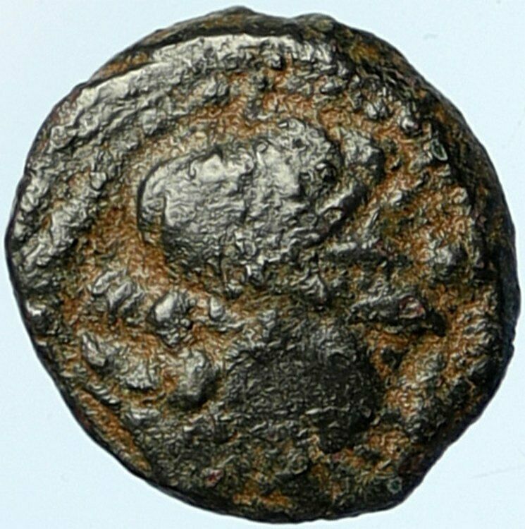 ANTIOCHOS II Theos Authentic Ancient 261BC Seleukid Greek Coin w APOLLO i101927