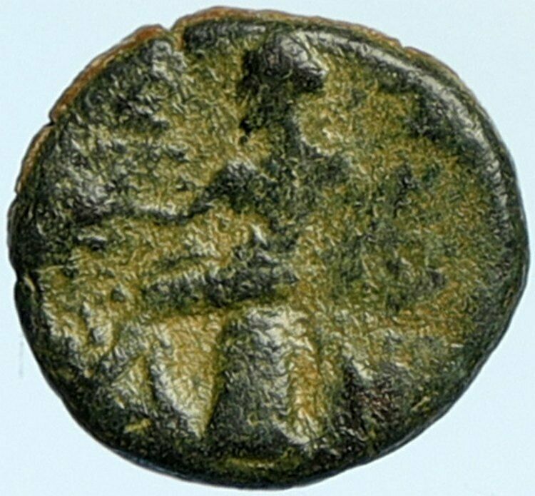 SELEUKOS III Keraunos 225BC Seleukid Ancient Greek Coin ARTEMIS APOLLO i101943