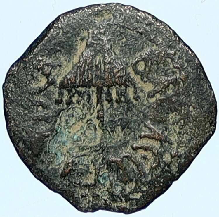 Herod AGRIPPA I JERUSALEM Biblical Claudius Time Greek Coin Hendin 1244 i108931