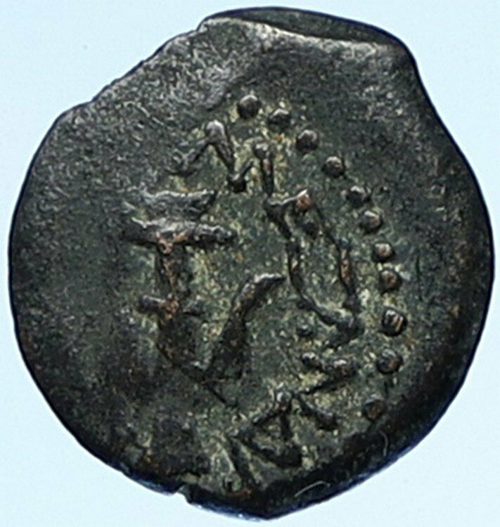 ALEXANDER JANNAEUS Biblical Jerusalem Jewish Widow's Mite Coin HEND 1150 i109011