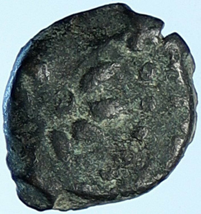 ALEXANDER JANNAEUS Biblical Jerusalem Jewish Widow's Mite Coin HEND 1153 i109010