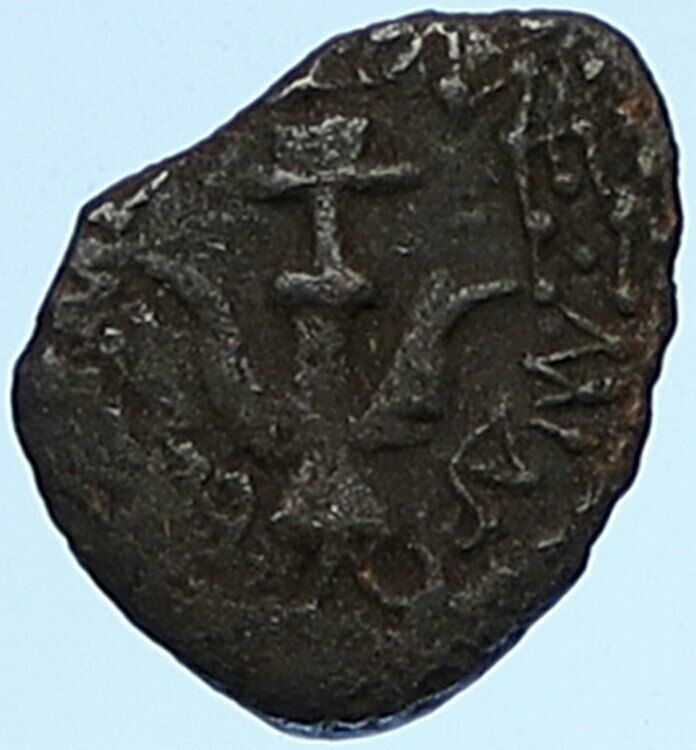 ALEXANDER JANNAEUS Biblical Jerusalem Jewish Widow's Mite Coin HEND 1150 i109005