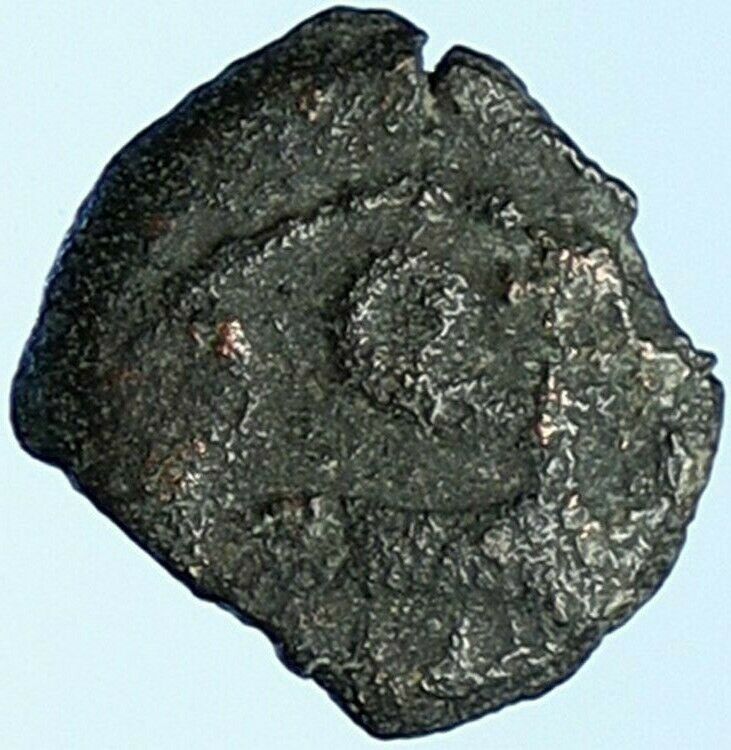 HEROD ARCHELAUS Biblical JERUSALEM Jewish Greek Coin GALLEY Hendin 1197 i108988