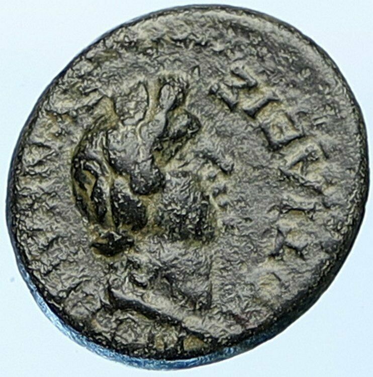 COTIAEUM in PHRYGIA Authentic Ancient TIME OF GALBA Greek Coin w CYBELE i108891