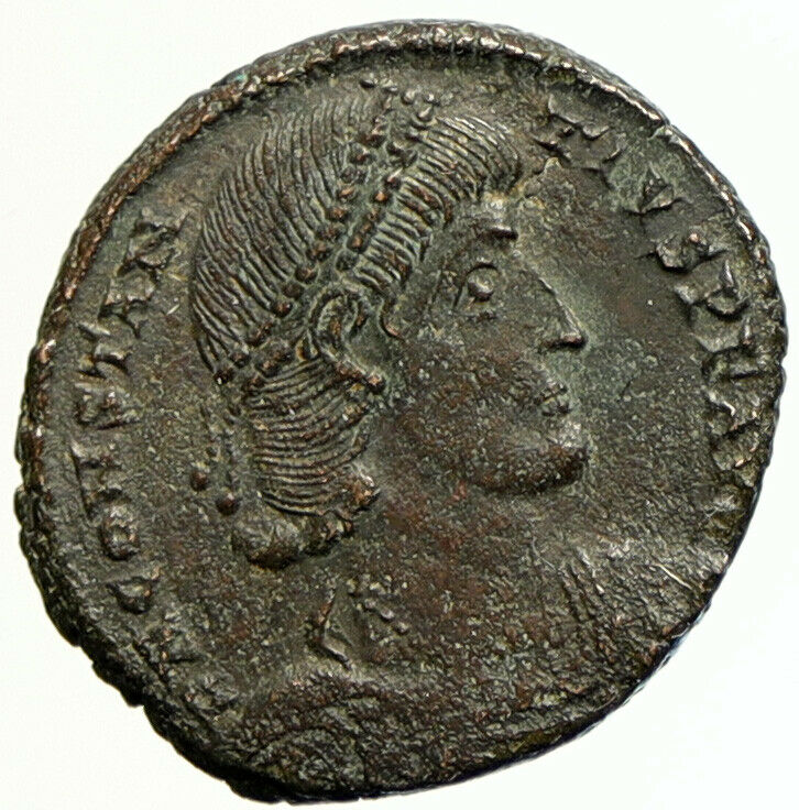 CONSTANTIUS II 351AD Nicomedia Ancient Roman Coin WAR HORSEMAN SPEARED i104988