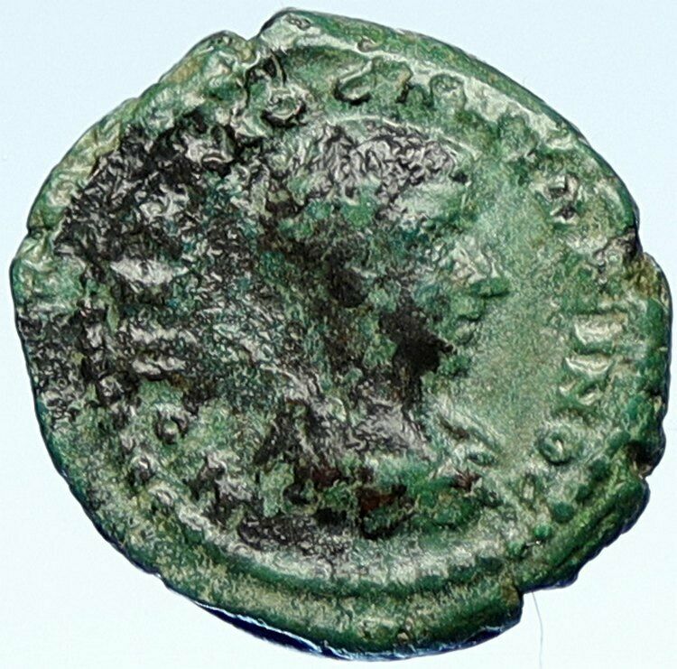 DIADUMENIAN son of MACRINUS Marcianopolis Moesia OLD Roman Coin CRESCENT i107558