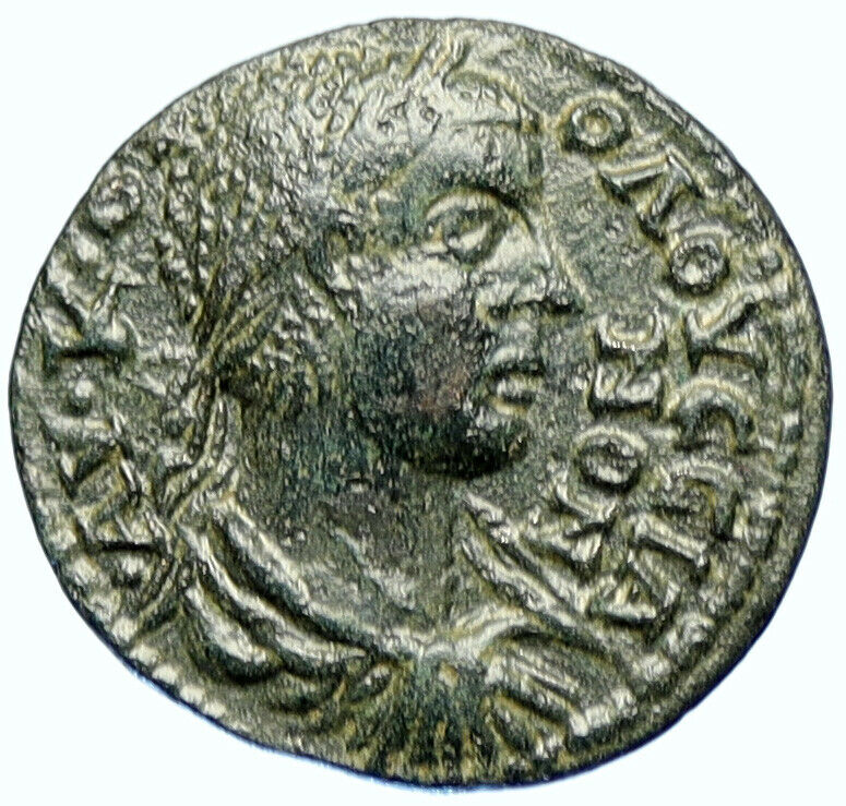 VOLUSIAN Authentic Ancient 251AD Eucarpeia in Phrygia Roman Coin ARTEMIS i107561