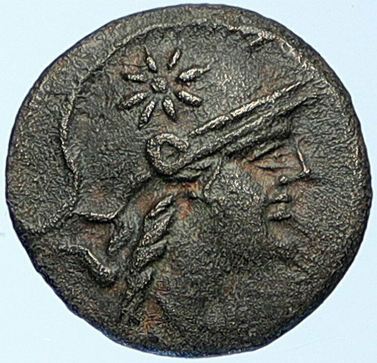 PERGAMON in MYSIA Genuine Authentic Ancient OLD Greek Coin ATHENA OWL i108878