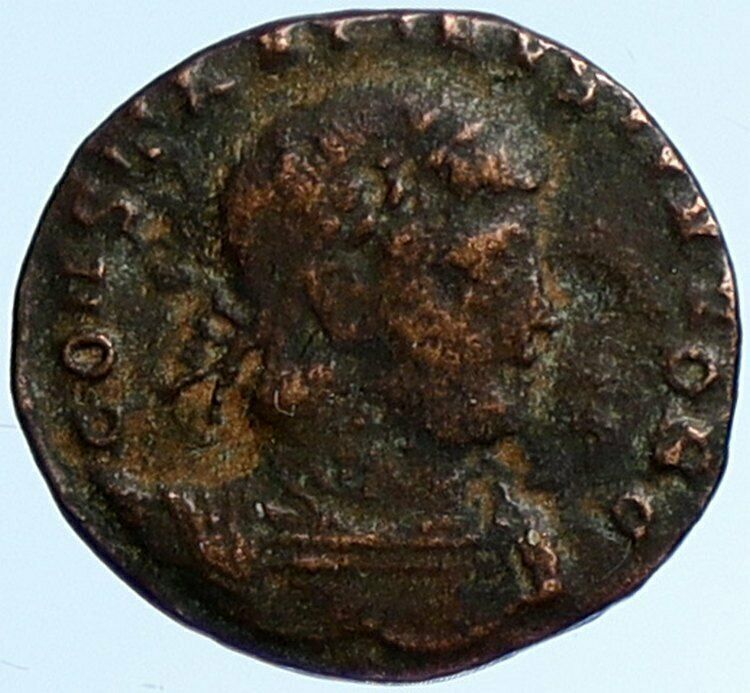 CONSTANTINE II son of the Great Ancient Roman Coin LEGION WAR SOLDIERS i109098