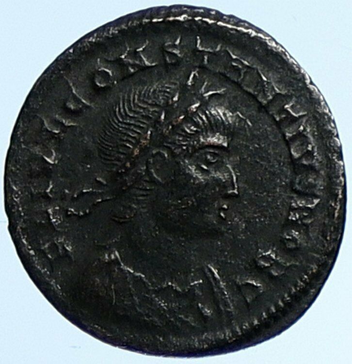 CONSTANTIUS II Siscia Authentic Ancient Roman Coin WAR LEGION SOLDIERS i109099