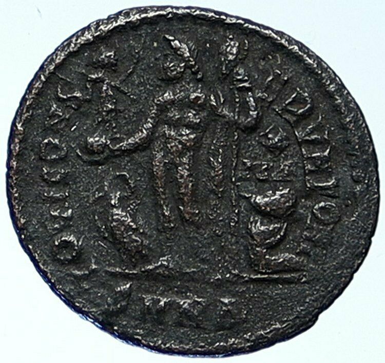 CONSTANTINE II Jr Son of the Great Ancient Roman Coin ZEUS VICTORY GLOBE i109116