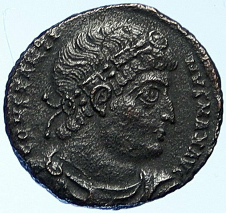 CONSTANTINE I the Great Authentic Ancient Roman Coin WAR LEGION SOLDIERS i109156