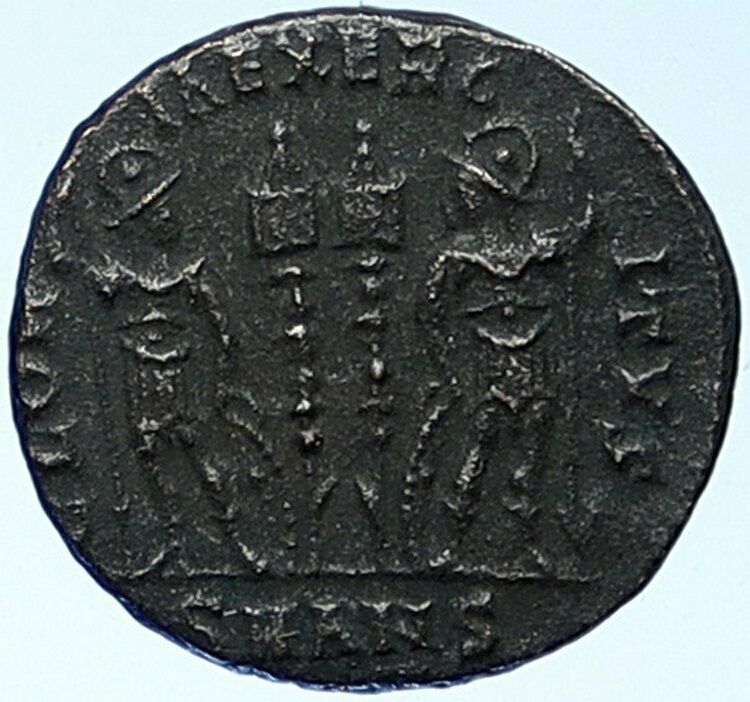 CONSTANTINE II son of the Great Ancient Roman Coin LEGION WAR SOLDIERS i109110