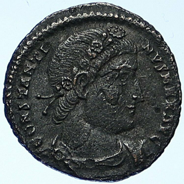 CONSTANTINE I the Great Authentic Ancient Roman Coin WAR LEGION SOLDIERS i109120