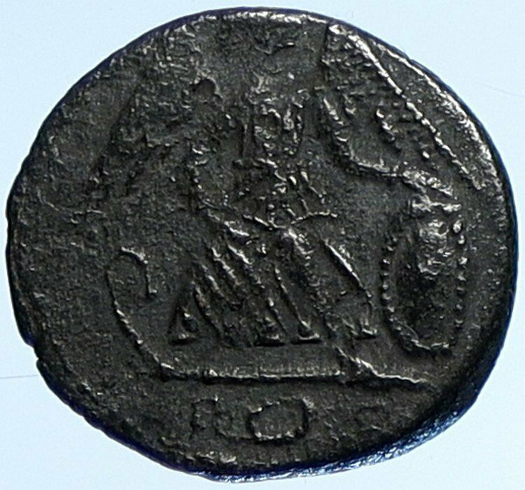 CONSTANTINE I the GREAT Founds Constantinople ANCIENT Roman Coin GALLEY i109101