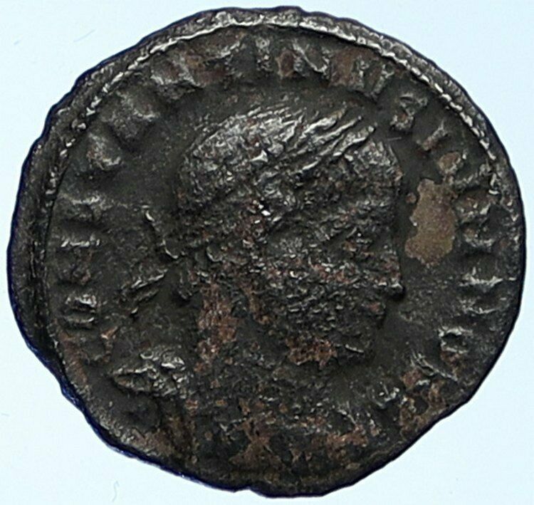 CONSTANTINE II Jr SON of GREAT Ancient Roman Coin WAR LEGION SOLDIERS i109131