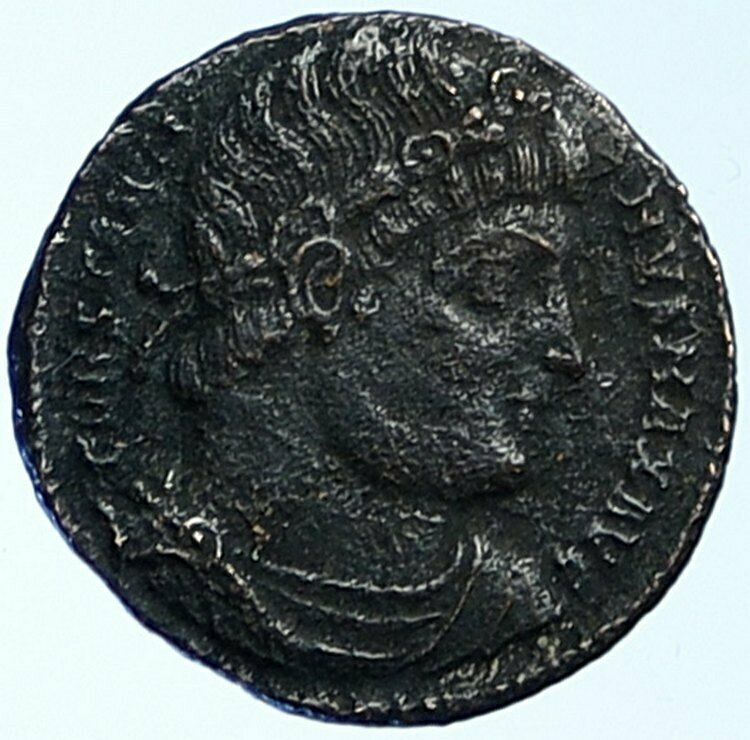 CONSTANTINE I the Great Authentic Ancient Roman Coin WAR LEGION SOLDIERS i109129