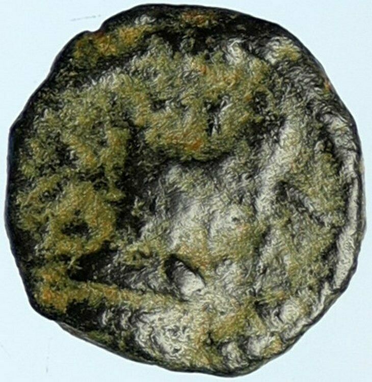 ANTIOCHUS III Seleucid Vintage Ancient Authentic Greek Coin of APOLLO i101913