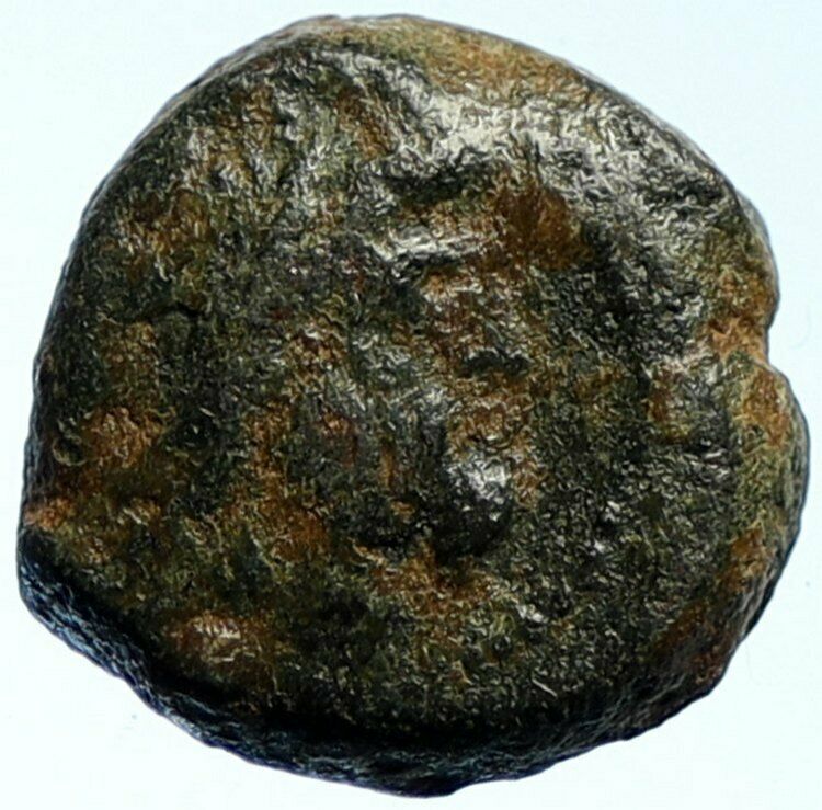 DEMETRIOS II Nikator Antique Ancient SELEUKID Old Greek Coin ZEUS Eagle i103860