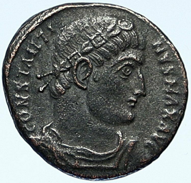 CONSTANTINE I the Great Authentic Ancient Roman Coin WAR LEGION SOLDIERS i109241