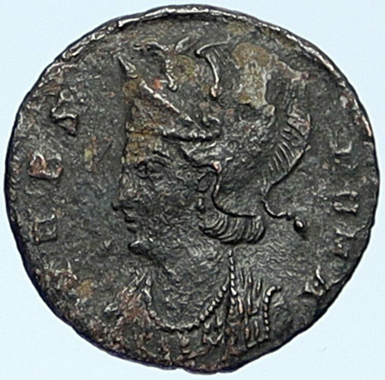 CONSTANTINE I the GREAT Romulus Remus WOLF Antioch Ancient Roman Coin i109237