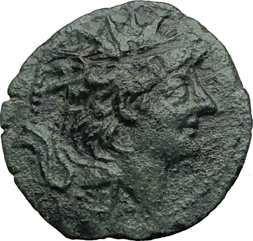 ALEXANDER II Zabinas 128BC Antioch SELEUKID Athena Ancient Greek Coin i60726