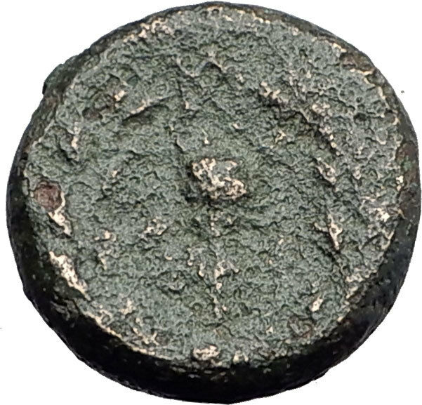 SARDES in Lydia 133BC Authentic Ancient Greek Coin APOLLO & HERCULES CLUB i62677