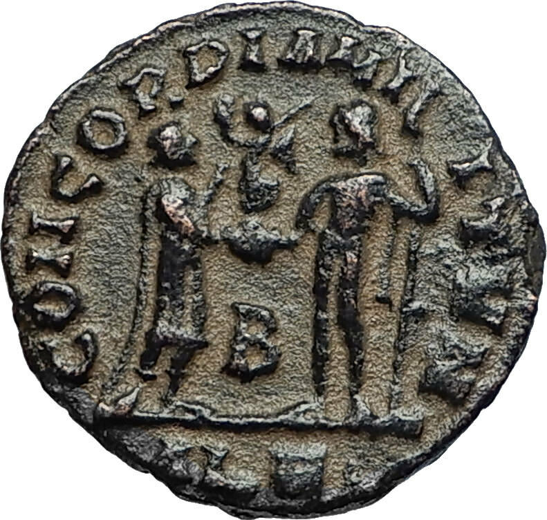 MAXIMIAN Authentic Ancient Genuine 305AD Alexandria Roman Coin w JUPITER i67448