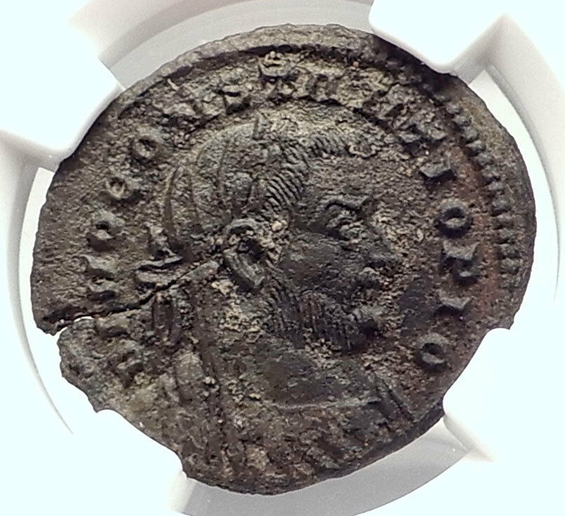 CONSTANTIUS I Chlorus 307AD Lodinium London Mint Ancient Roman Coin NGC i72954