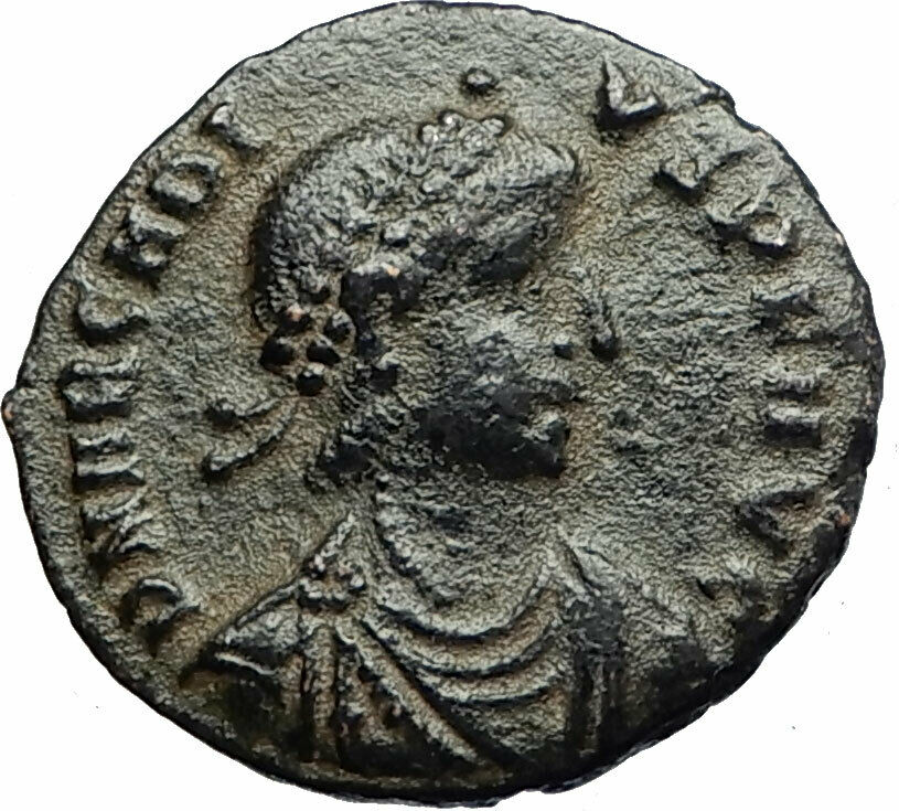 ARCADIUS crowned by Victory 395AD Cyzicus Authentic Ancient Roman Coin i77081