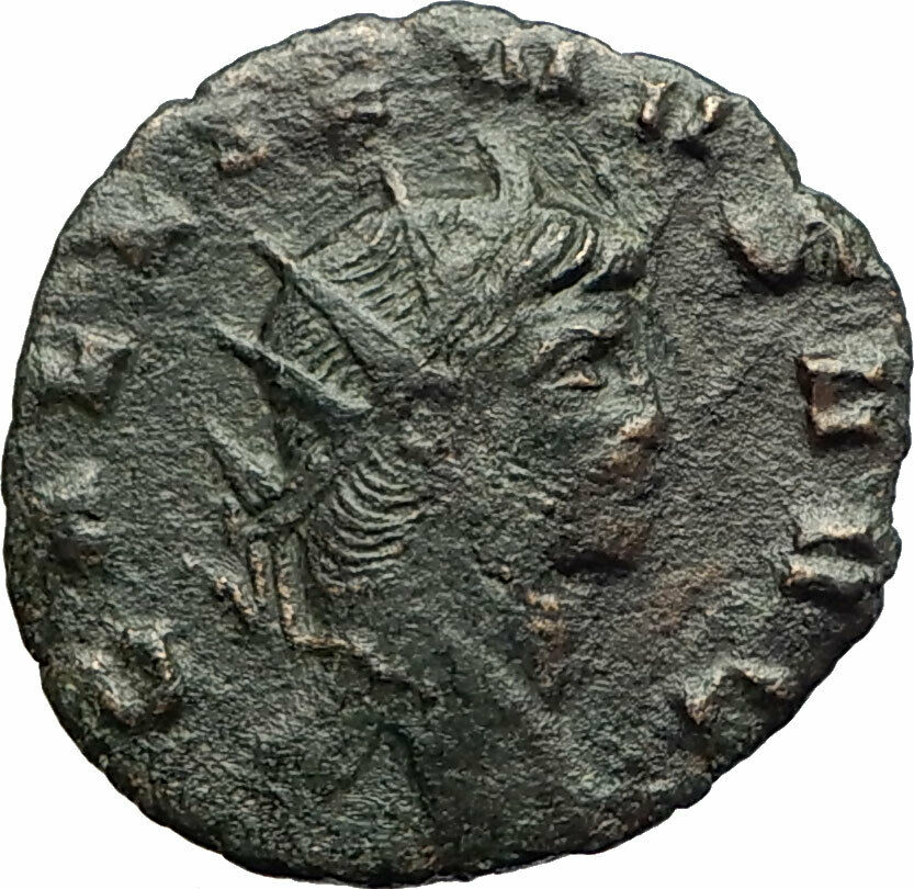 GALLIENUS son of Valerian I 267AD Authentic Ancient Roman Coin GOAT i77189