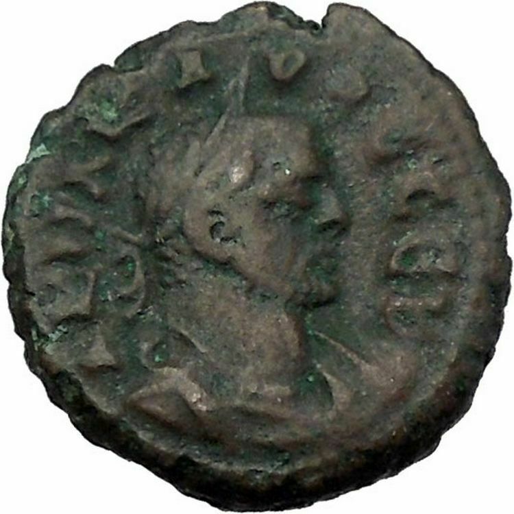 PROBUS 277AD Alexandria Egypt Eagle Authentic Genuine Ancient Roman Coin i45583