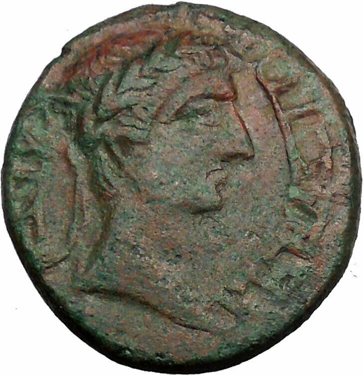 AUGUSTUS Genuine 27BC Edessa in Macedonia Authentic Ancient Roman Coin i33917