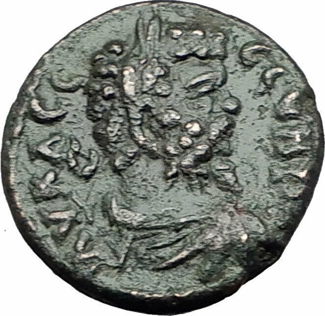 SEPTIMIUS SEVERUS 193AD Marcianopolis Authentic Ancient Roman Coin EAGLE i65001